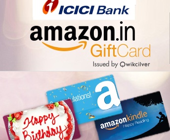 Amazon – Get Free Rs 150 Amazon Gift Voucher on 1st Transaction Using icici Debit Card