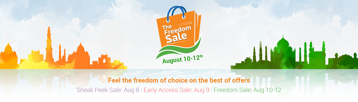 Flipkart Freedom Sale