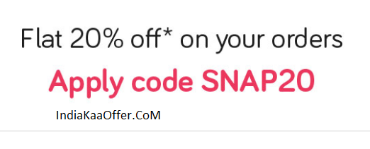 Snapdeal 20% Off On Rs 1000 [ALL CITIES ]