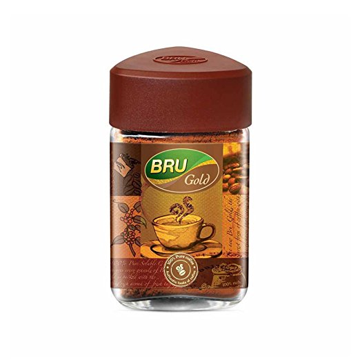 Bru Gold Instant Coffee, 100g @ Rs 184 - Amazon