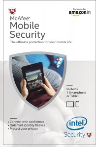 McAfee Mobile Security 1 Device 1 Year Product Key (Voucher) At Rs 86 - Amazon