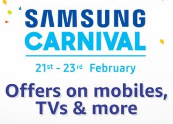 Amazon Samsung Products Carnival 21st - 23th Feb 2017