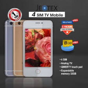 JeoTex 4 SIM TV Mobile