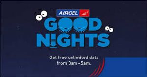 Aircel Goodnight Offer