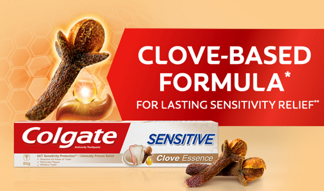 Colgate - Get Free Colgate Sensitive Clove Essence Sample (Delhi & Bangalore only)