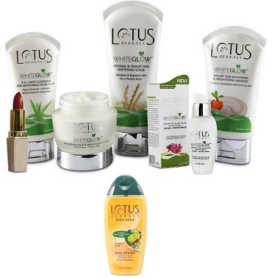 Lotus Whiteglow Kit With Shampoo & Lipstick At Rs 999 - Amazon