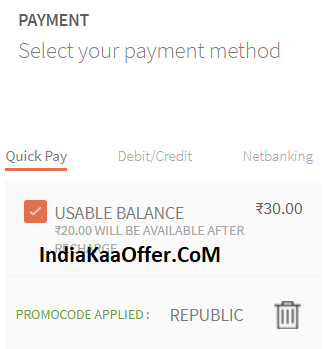 (Loot)Freecharge Republic Day Offer - Get Rs 10 Cashback on Recharge Of Rs 10