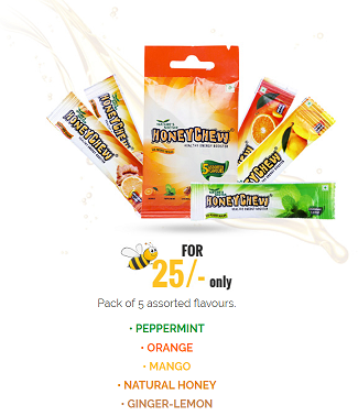 Get HoneyChew 5 Pack Sample Absolutely Free